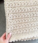 Chunky Star Stitch Crochet Blanket - MJ's off the Hook Designs