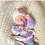 Easy top-down crochet raglan sweater pattern and video tutorial.