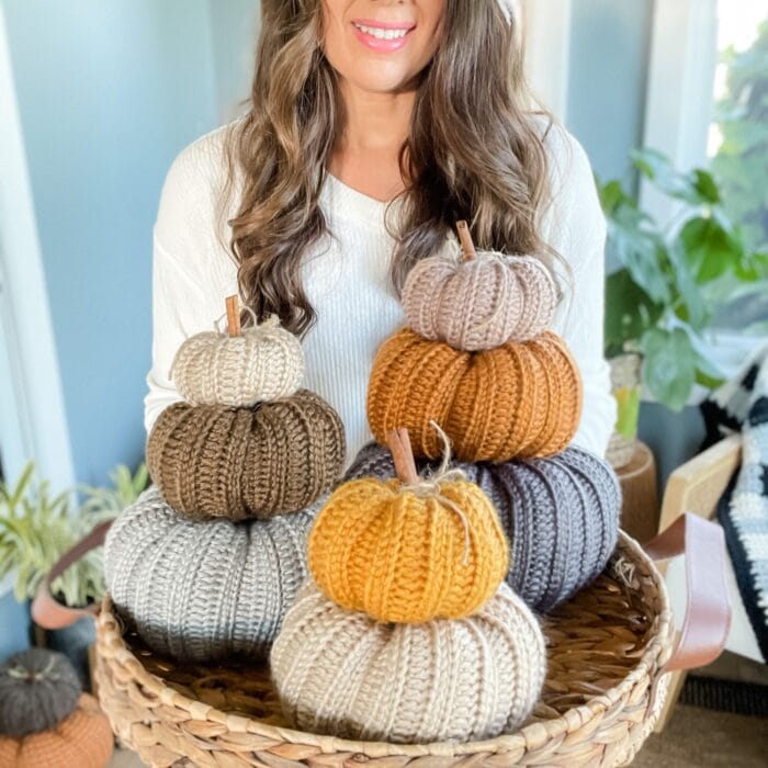 Cabled Pumpkin Free Crochet Pattern - MJ's off the Hook Designs