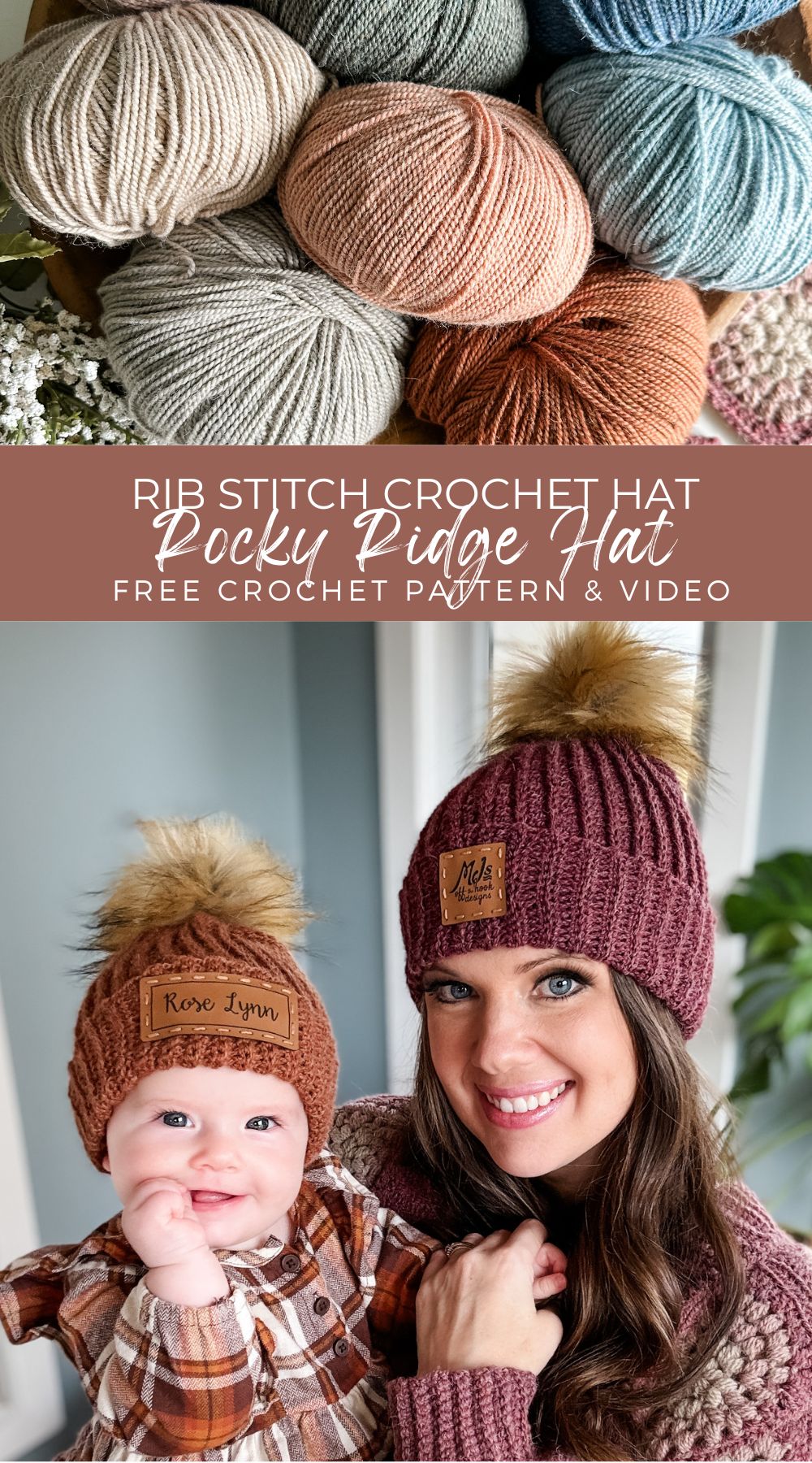 Create the Perfect Rocky Ridge Crochet Hat
