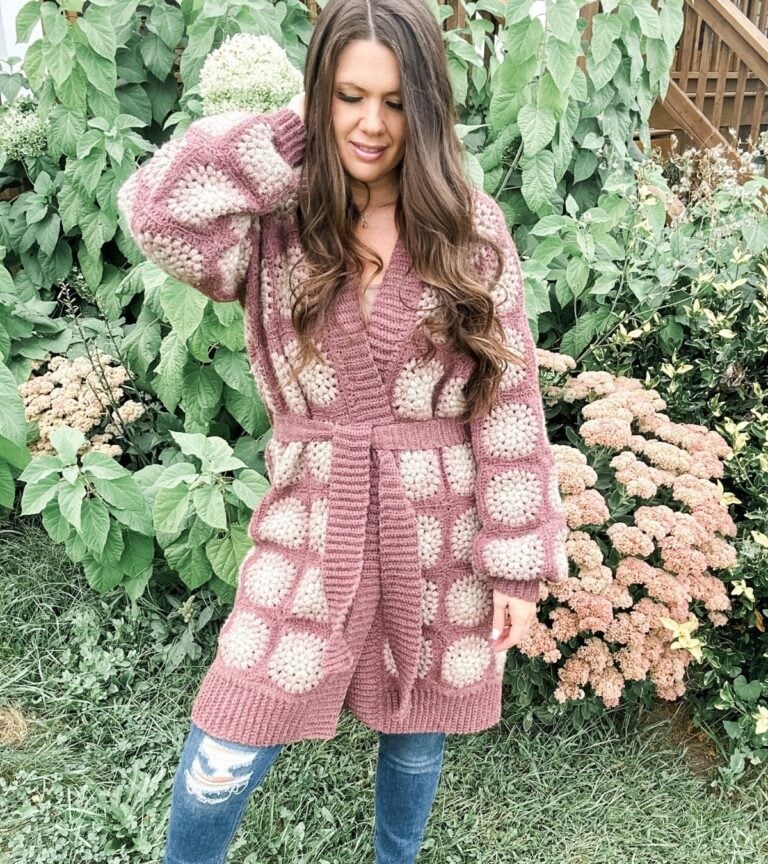 River Stone Coatigan Free Crochet Pattern