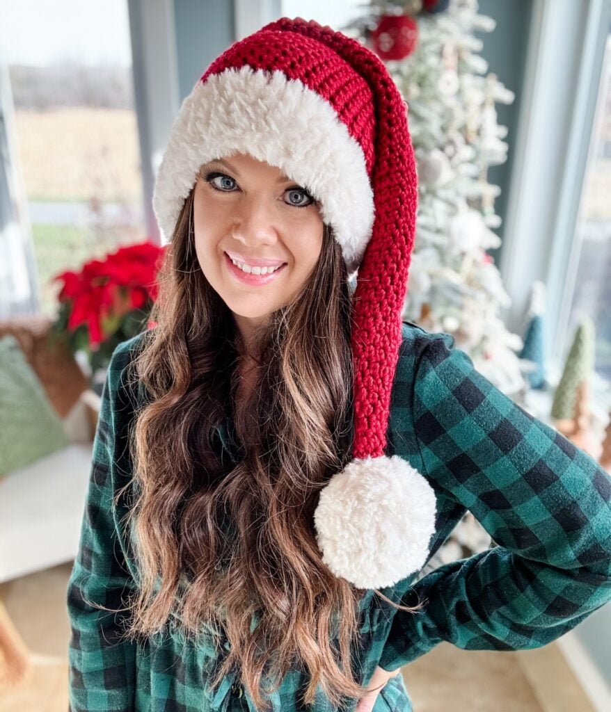 Crochet Santa Hat