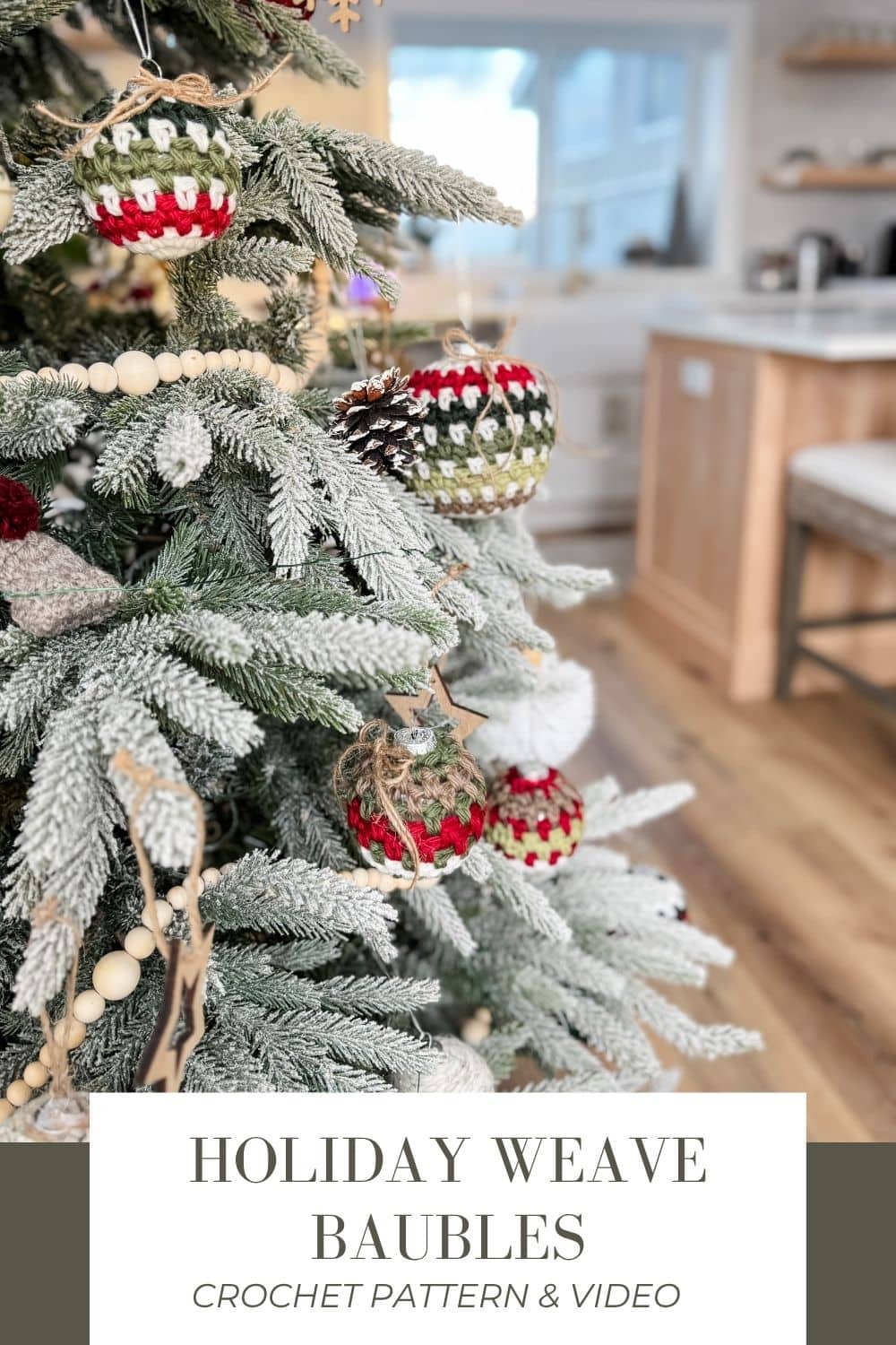 Free Easy Crochet Christmas Ornament Pattern - MJ's off the Hook Designs