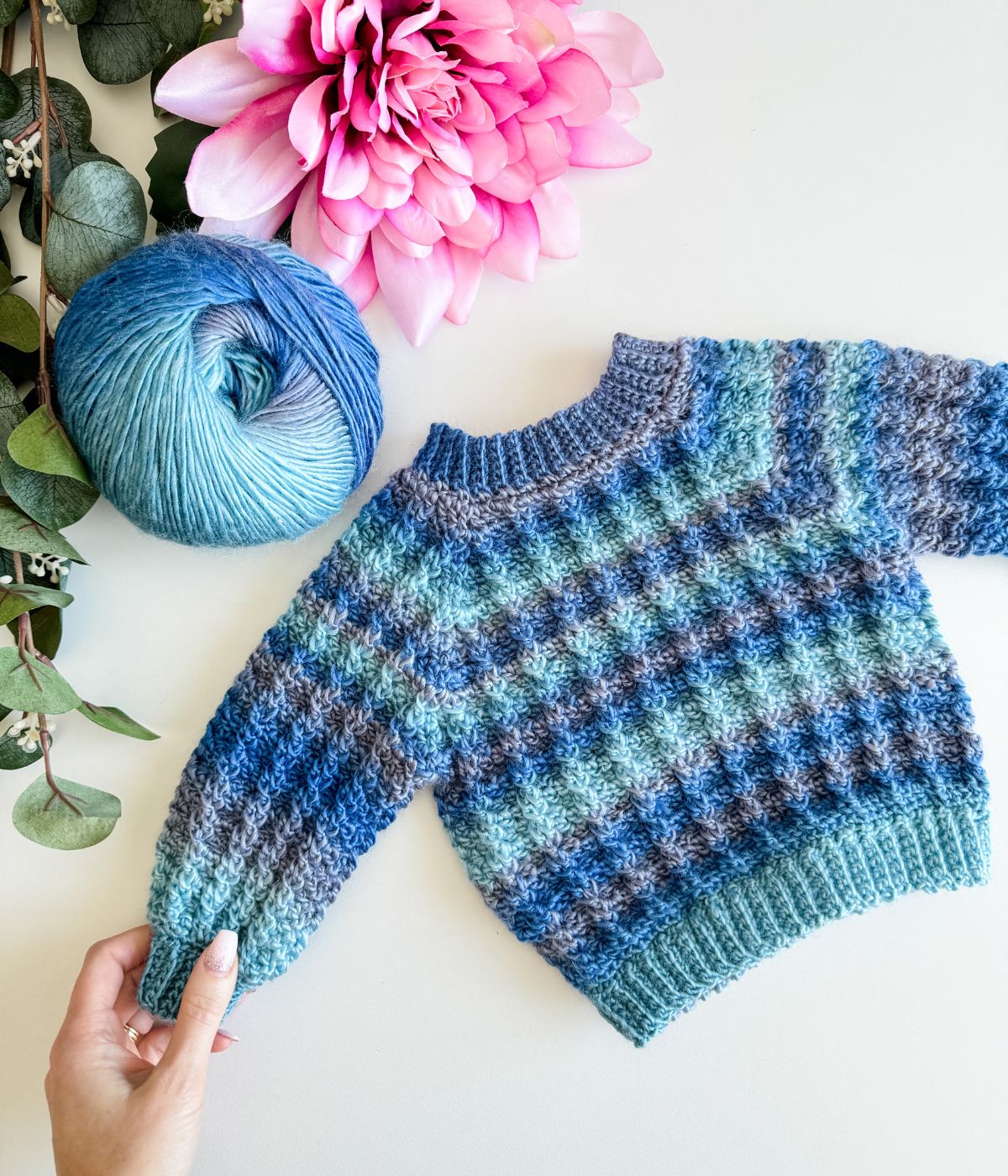 Create a Gorgeous Children's Pullover with Simple Cables