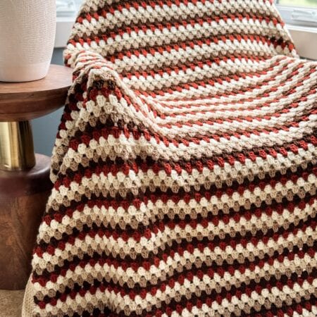 Fall for Granny Stitch Blanket: A Cozy Project - MJ's off the Hook Designs