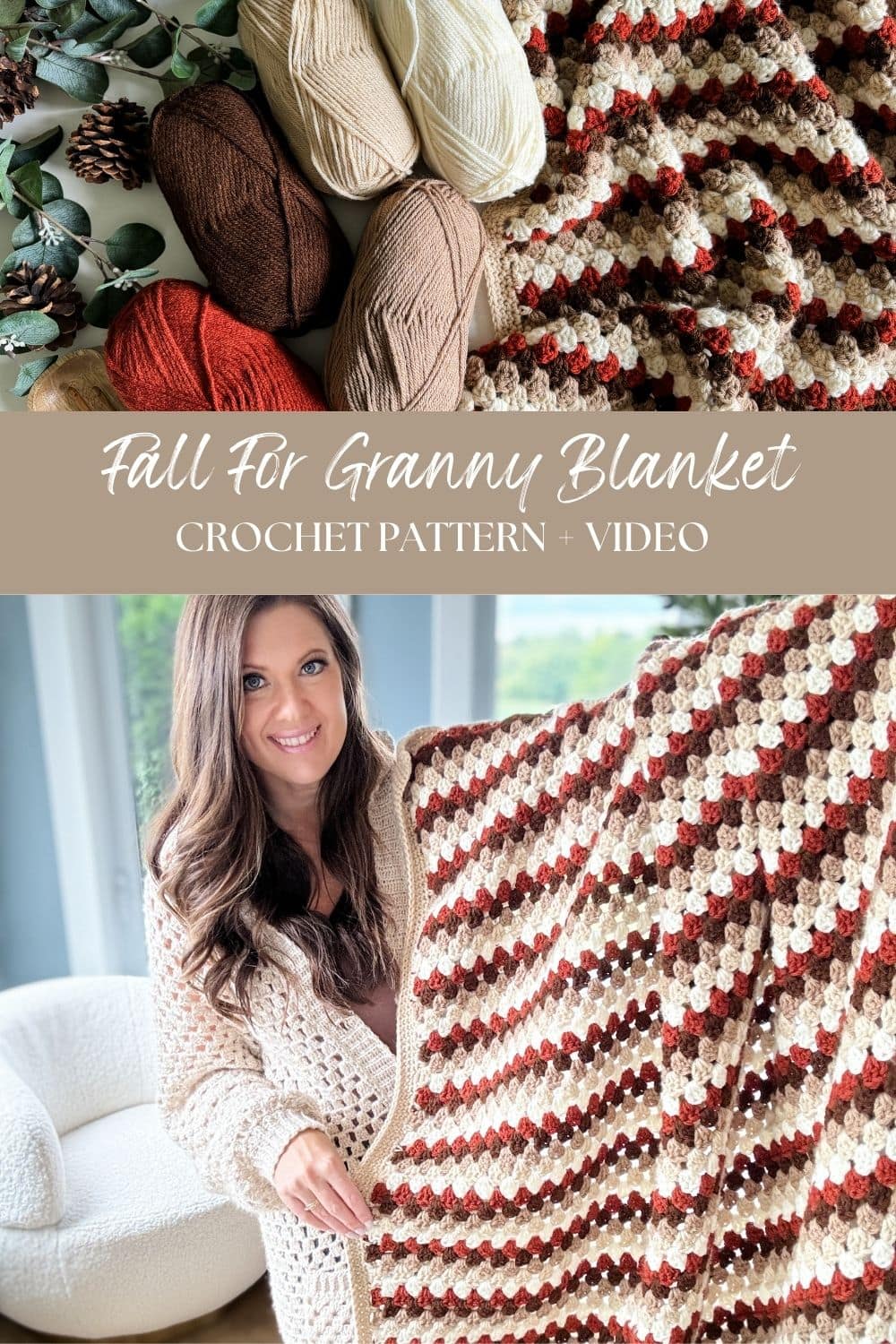 Fall for Granny Stitch Blanket: A Cozy Project - MJ's off the Hook Designs