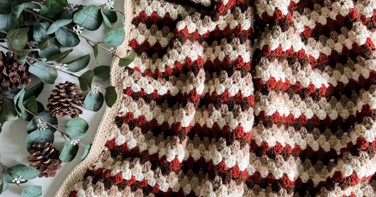 Fall for Granny Stitch Blanket: A Cozy Project - MJ's off the Hook Designs