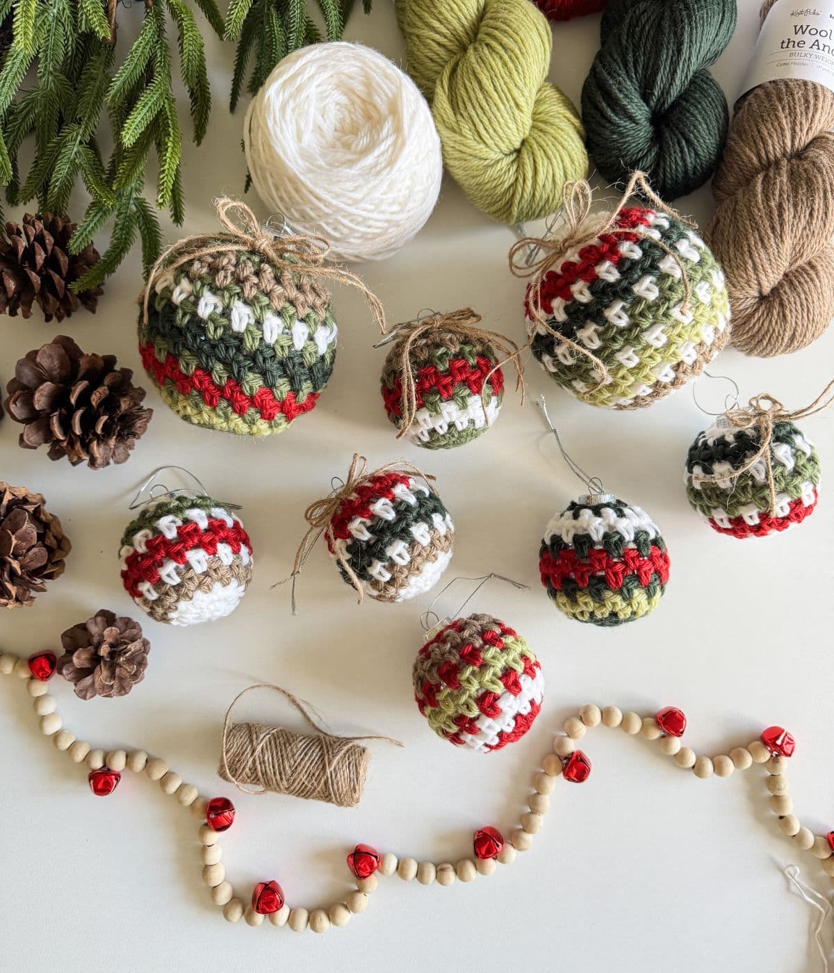 Free Easy Crochet Christmas Ornament Pattern - MJ's off the Hook Designs