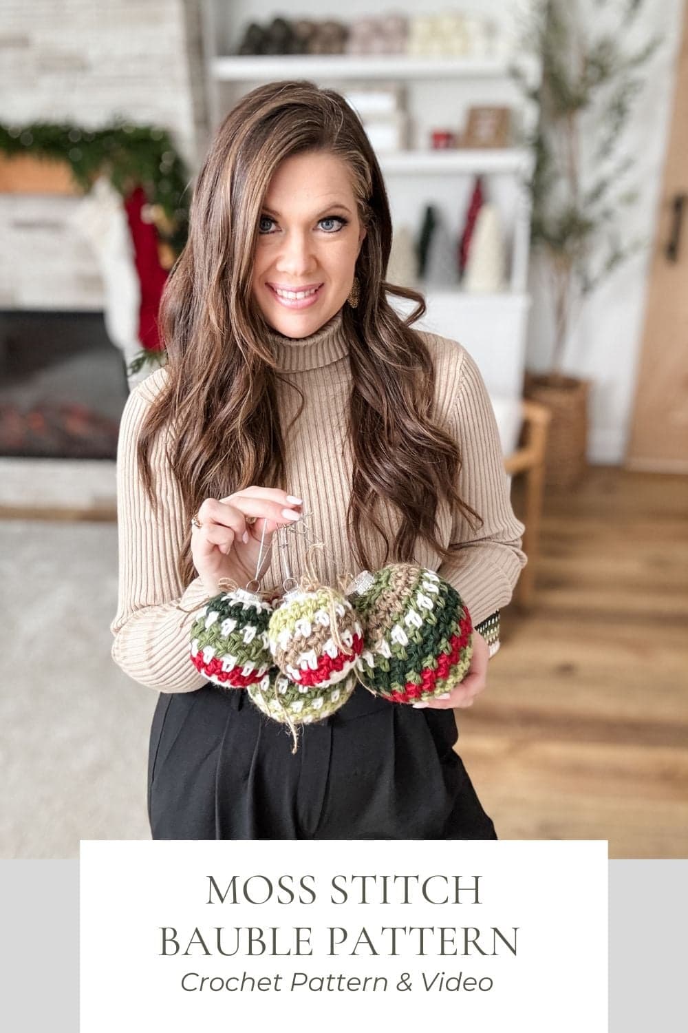 Free Easy Crochet Christmas Ornament Pattern - MJ's off the Hook Designs