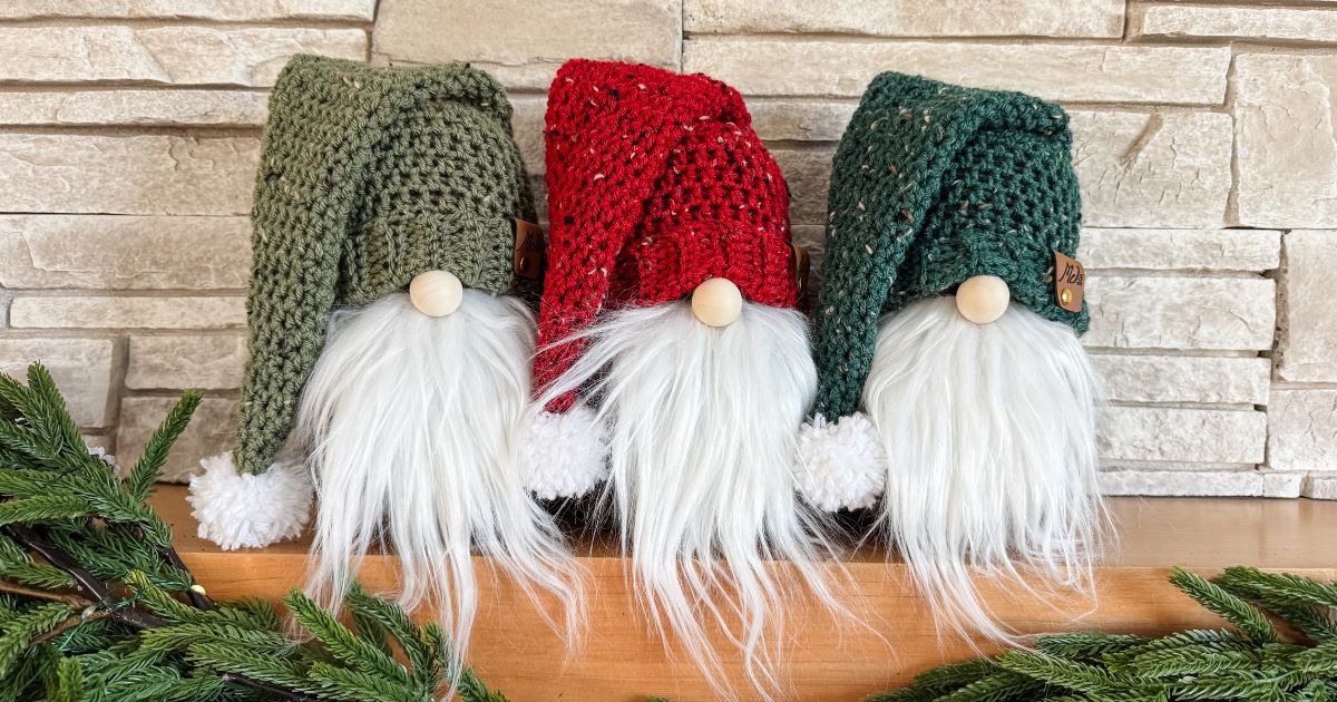 Simple May Pattern Easy Free Crochet Gnome Pattern: No Seaming Required - MJ's off the ...