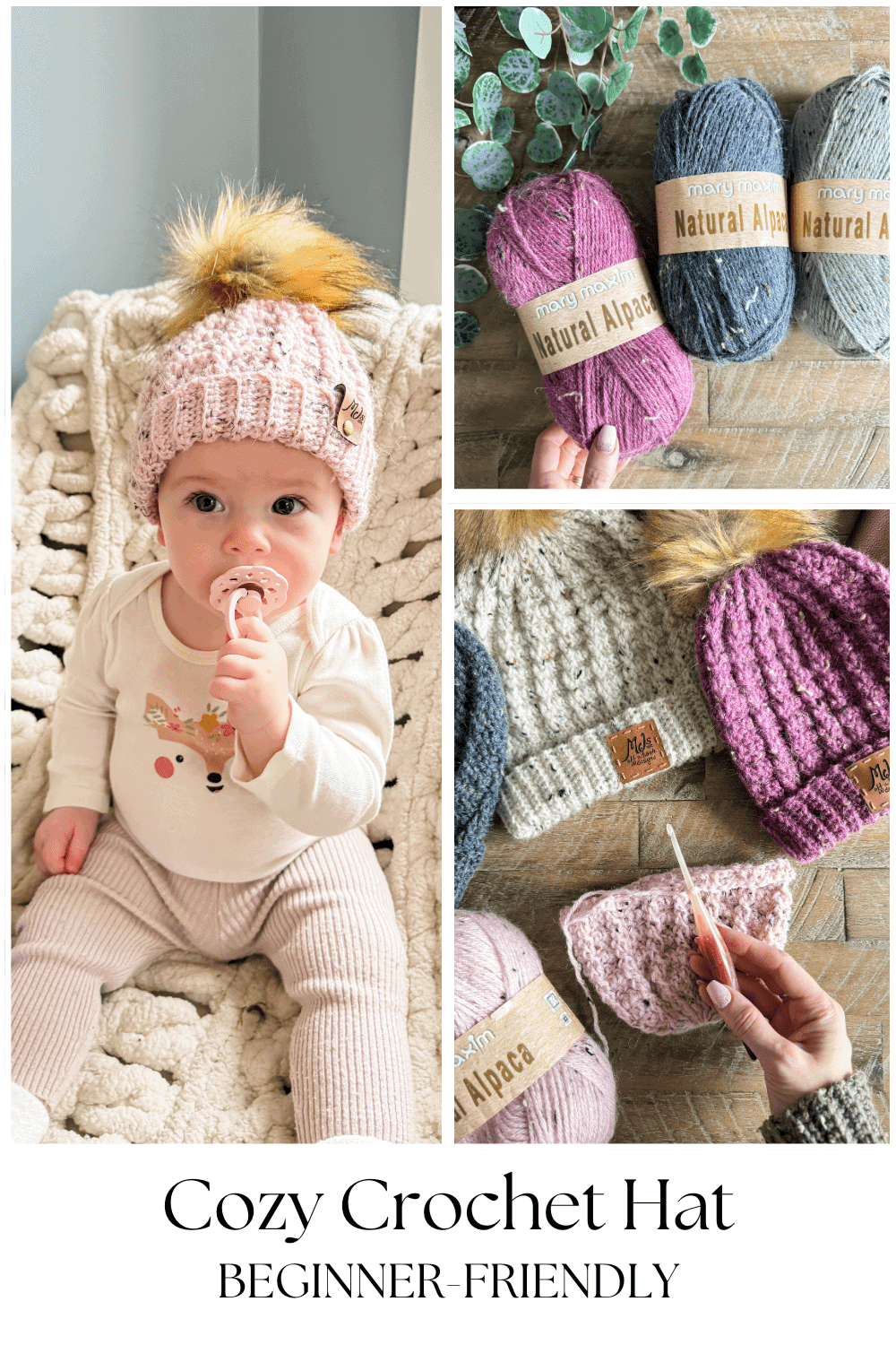 Create a Cozy Crochet Hat with the Winter Wonder Cable Pattern