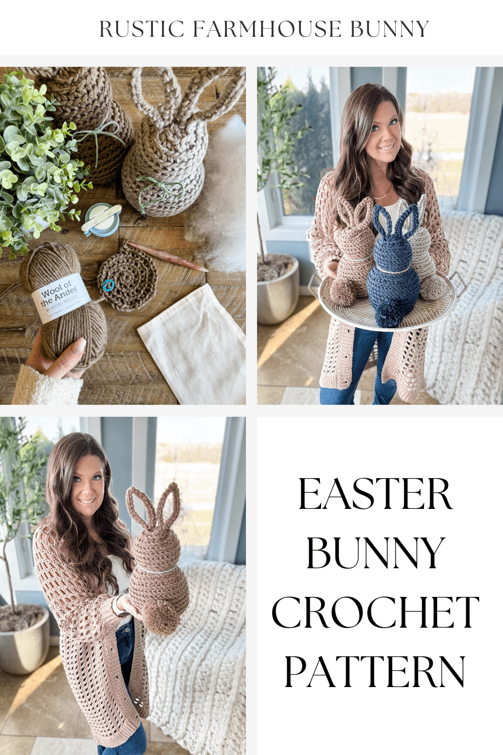 Bunny Crochet Pattern: Free Crochet Easter Pattern