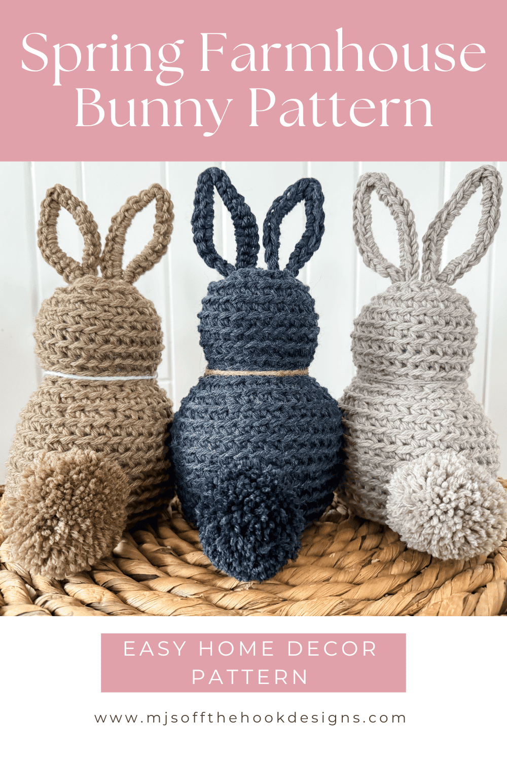 Bunny Crochet Pattern: Free Crochet Easter Pattern