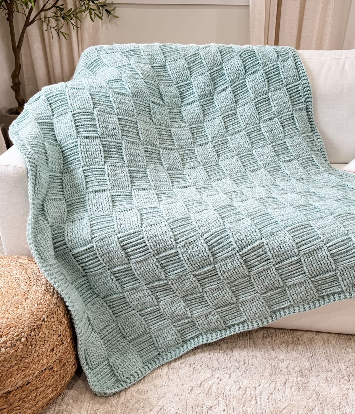 Sand & Sea Baby Blanket Free Crochet Pattern - Ambassador