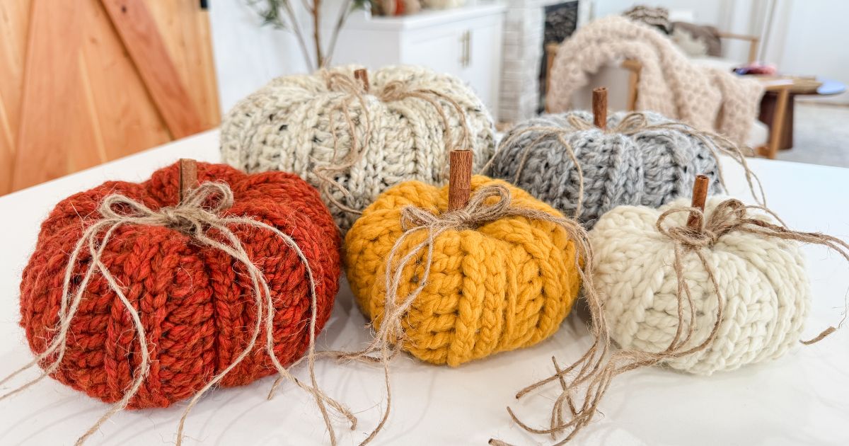 Chunky Harvest Pumpkin: Easy and Quick Free Crochet Pattern - MJ's