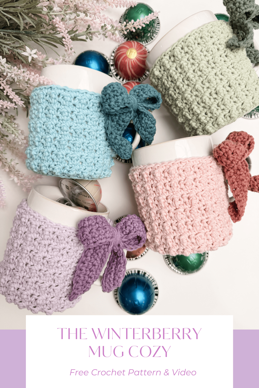 Free Mug Cozy Pattern: Quick and Easy Crochet Project - MJ's off the ...