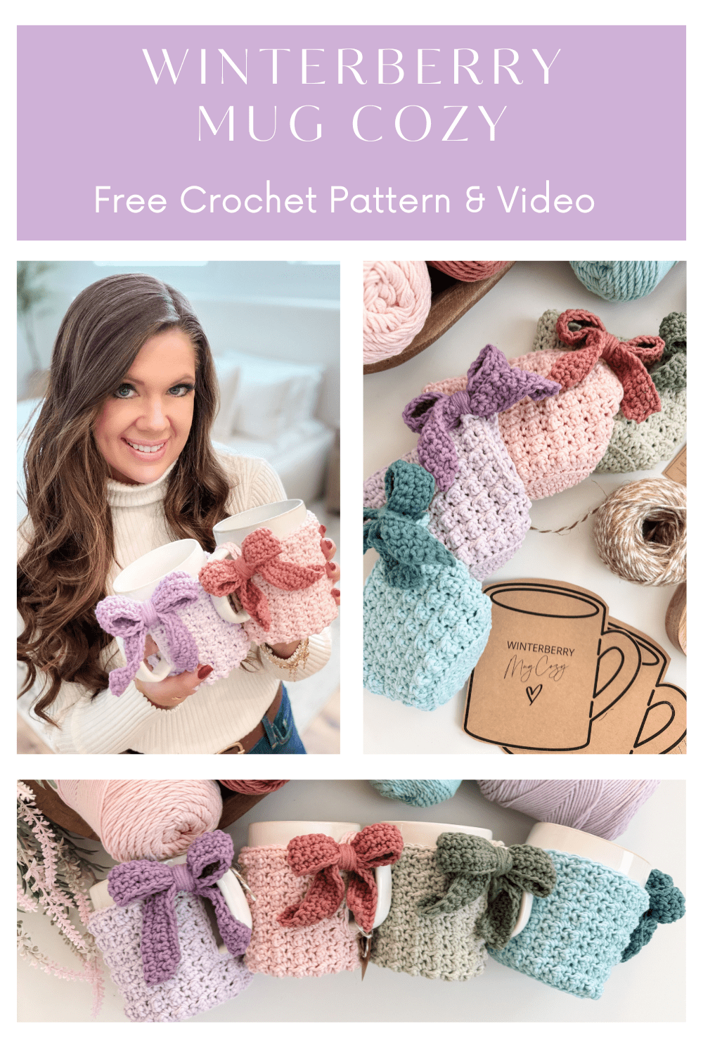 Free Mug Cozy Pattern: Quick and Easy Crochet Project - MJ's off the ...
