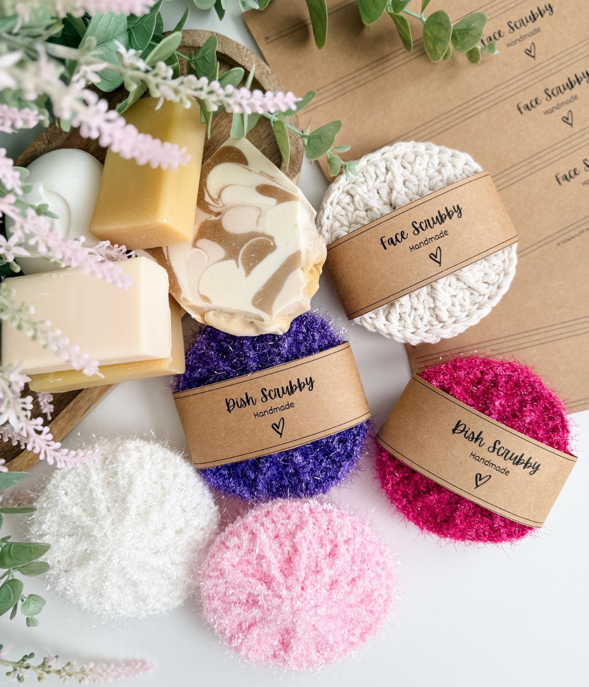 Easy Crochet Scrubby Pattern with Video Tutorial - MJ's off the Hook ...