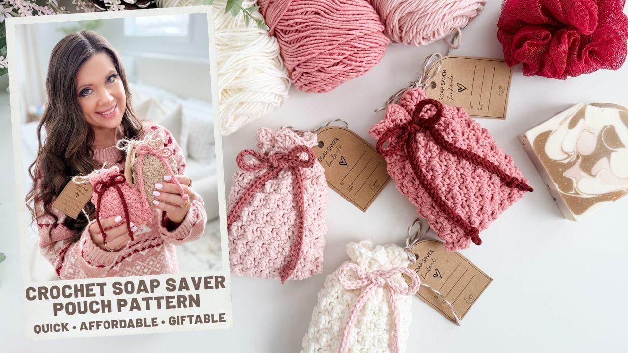 Free Crochet Soap Saver Pattern: Beginner Friendly - MJ's off the Hook ...