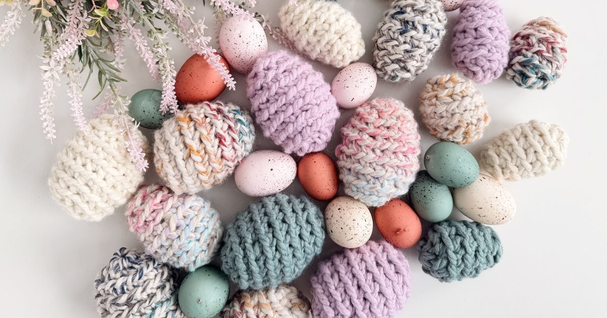 Easy Crochet Easter Eggs Free Pattern - MJ's off the Hook Designs