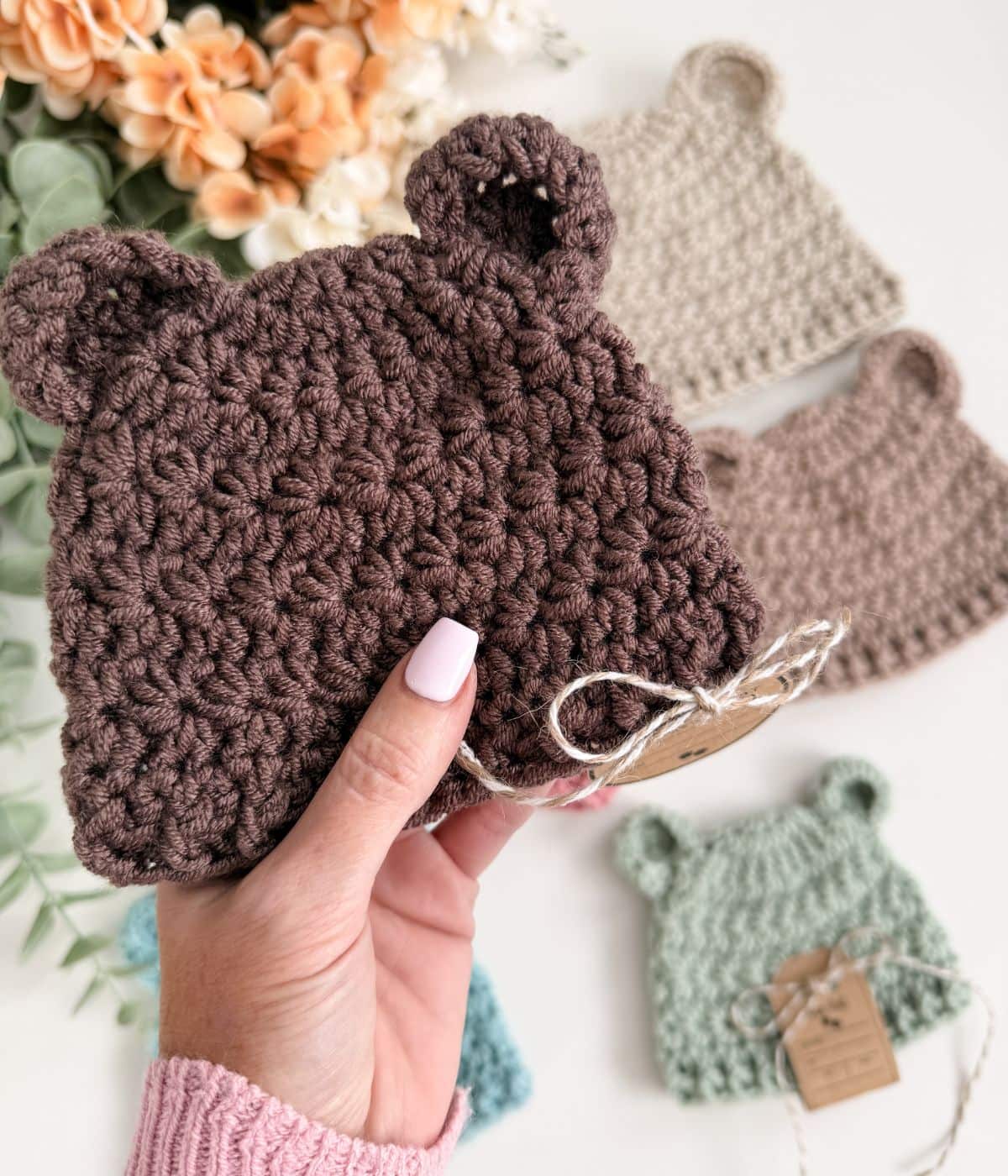 Free Crochet Baby Bear Hat Pattern: Easy Pattern - MJ's off the Hook ...
